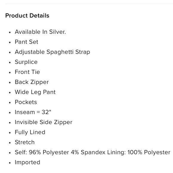 FASHIONNOVA Out In Space Pant Set - Picture 4 of 6